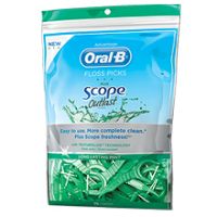 Oral-B Advantage Plus Scope Outlast Flavor Floss Picks