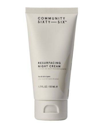 Community Sixty-Six Retinol Resurfacing Night Cream, $35