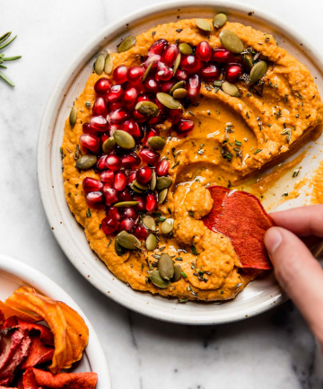 Creamy Pumpkin Hummus